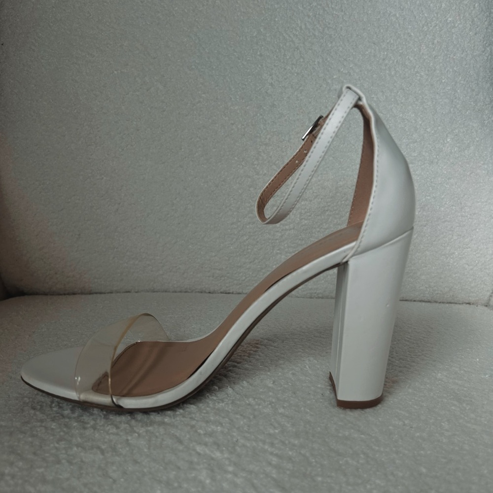 Urban Planet White Heels Sophisticated Style